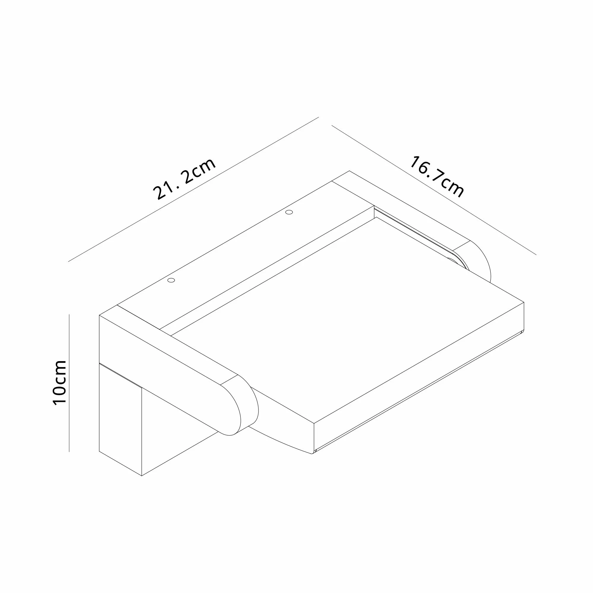 Cooper Motion Sensor Wall Lamp Adjustable 20W LED White M8472  Mantra Fusion Cooper